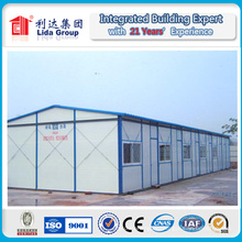 Single Storey Sandwich Panel Prefabricated Labor Camp